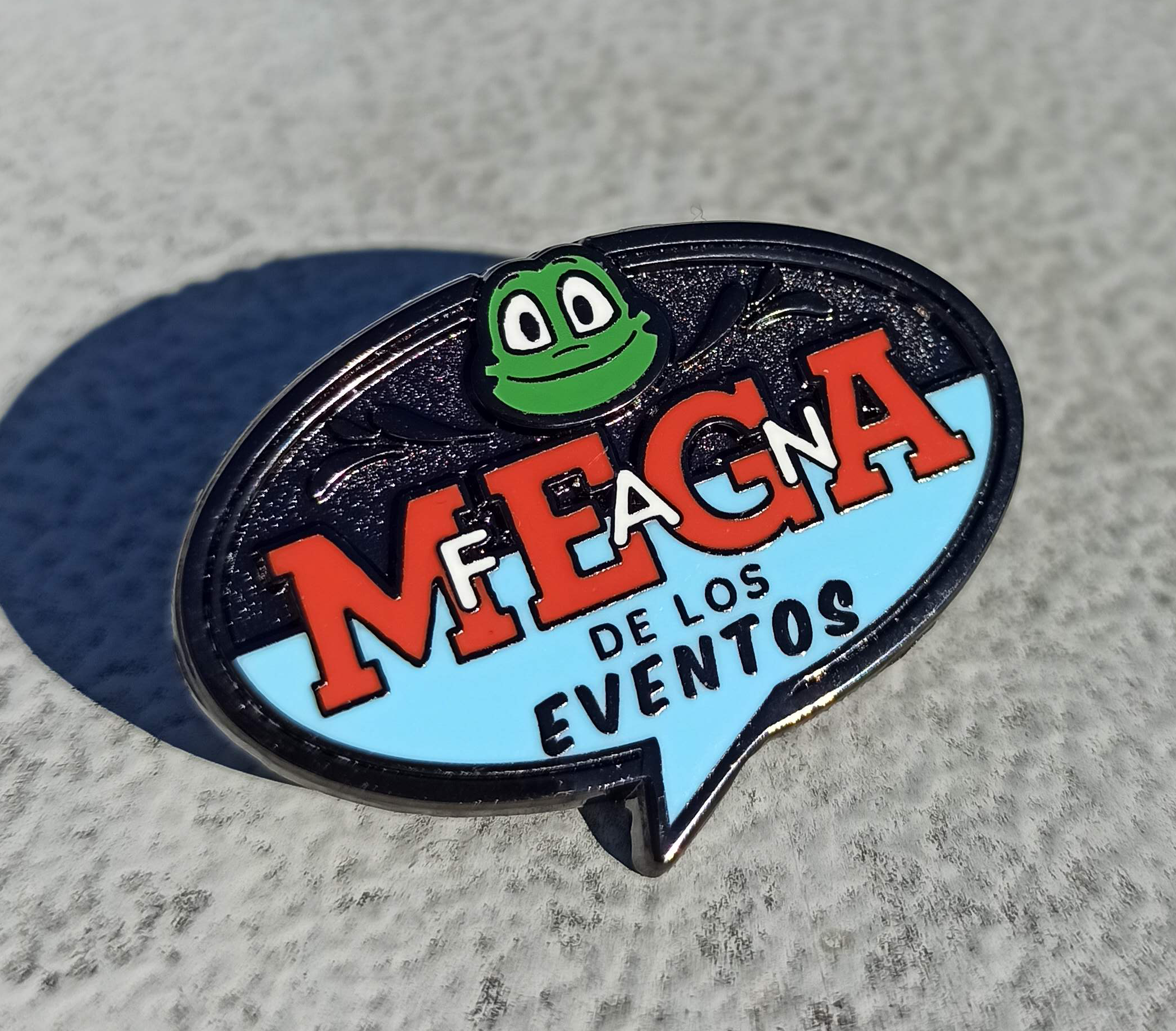 Mega Fan de los eventos Pin